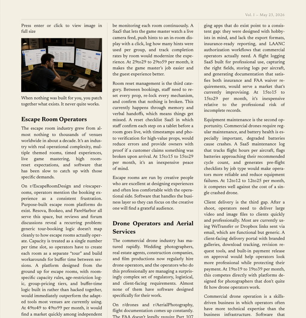 mdclaudy template 4: Magazine grid